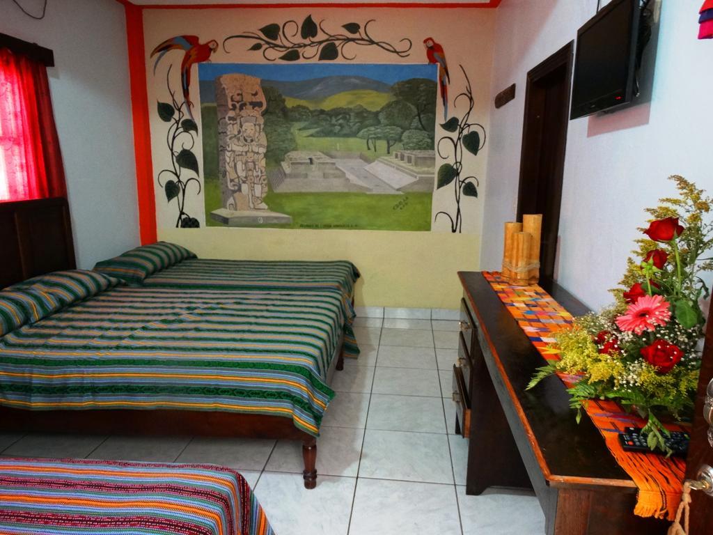 Hotel & Hostal Yaxkin Copán المظهر الخارجي الصورة